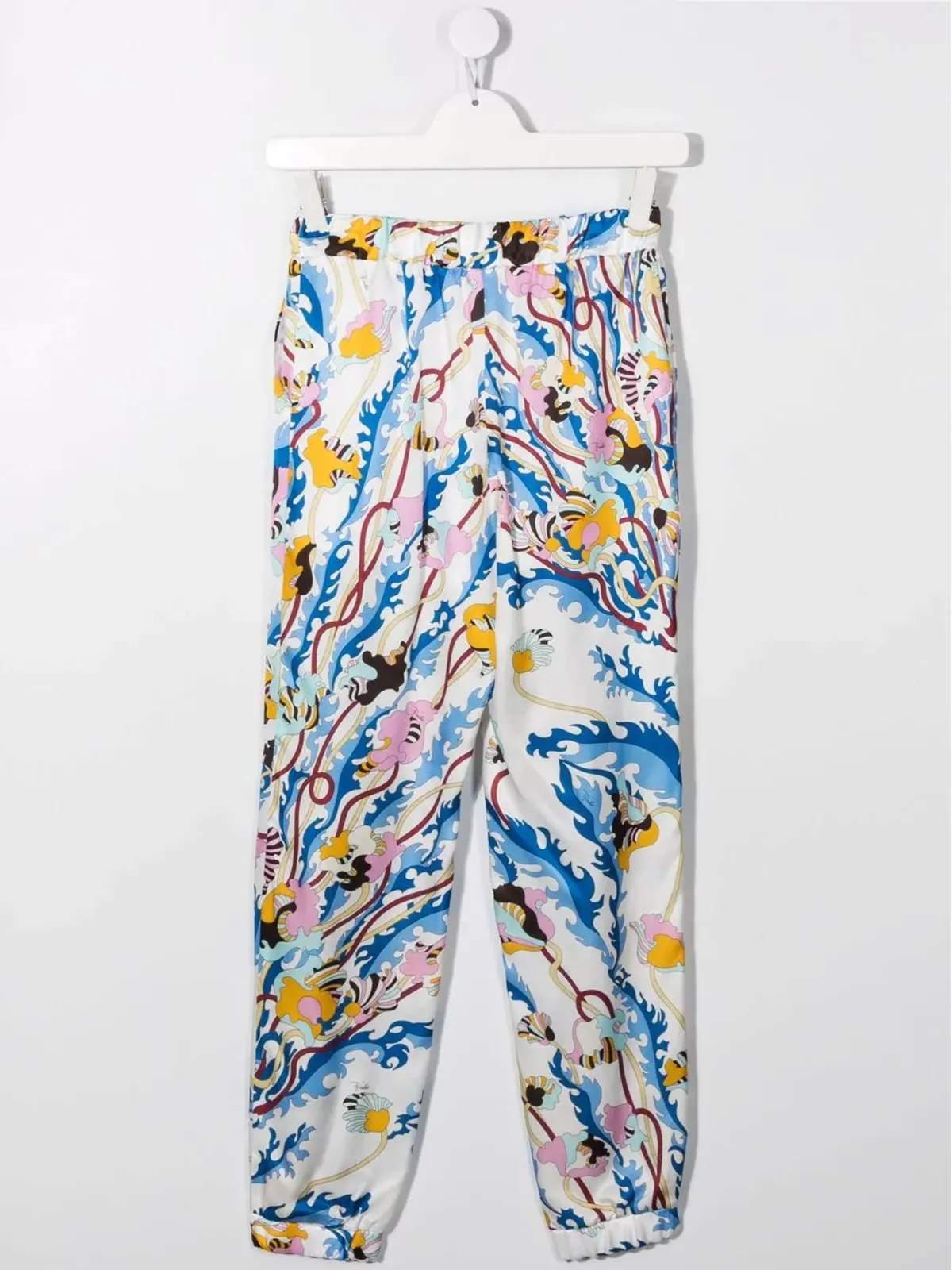 PUCCI Junior グラフィックプリント・ストレートレッグ・トラウザーズ - White - 画像2