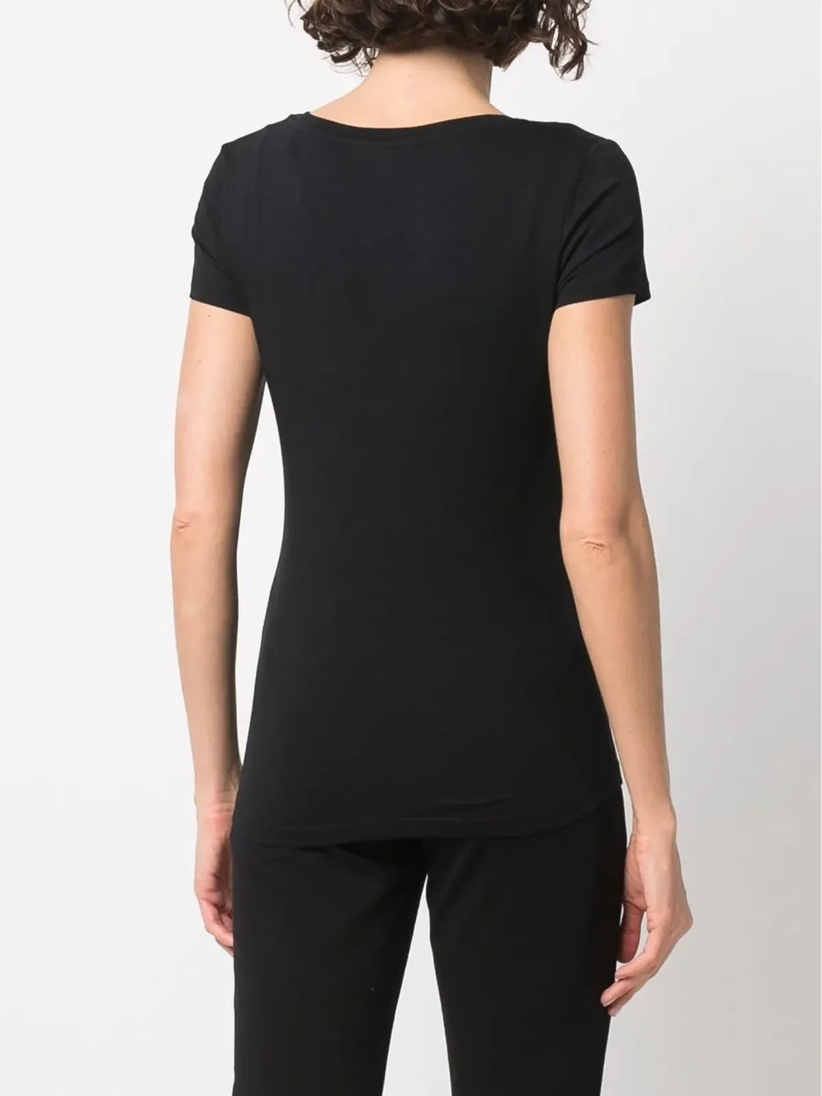 Ea7 Emporio Armani ロゴプリント半袖Tシャツ - 画像4