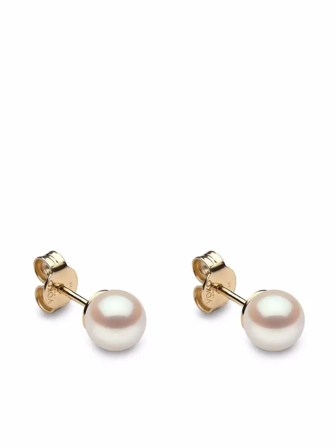 Yoko London Yoko London 18kt イエローゴールド アコヤ真珠スタッドピアス クラシックの商品画像
