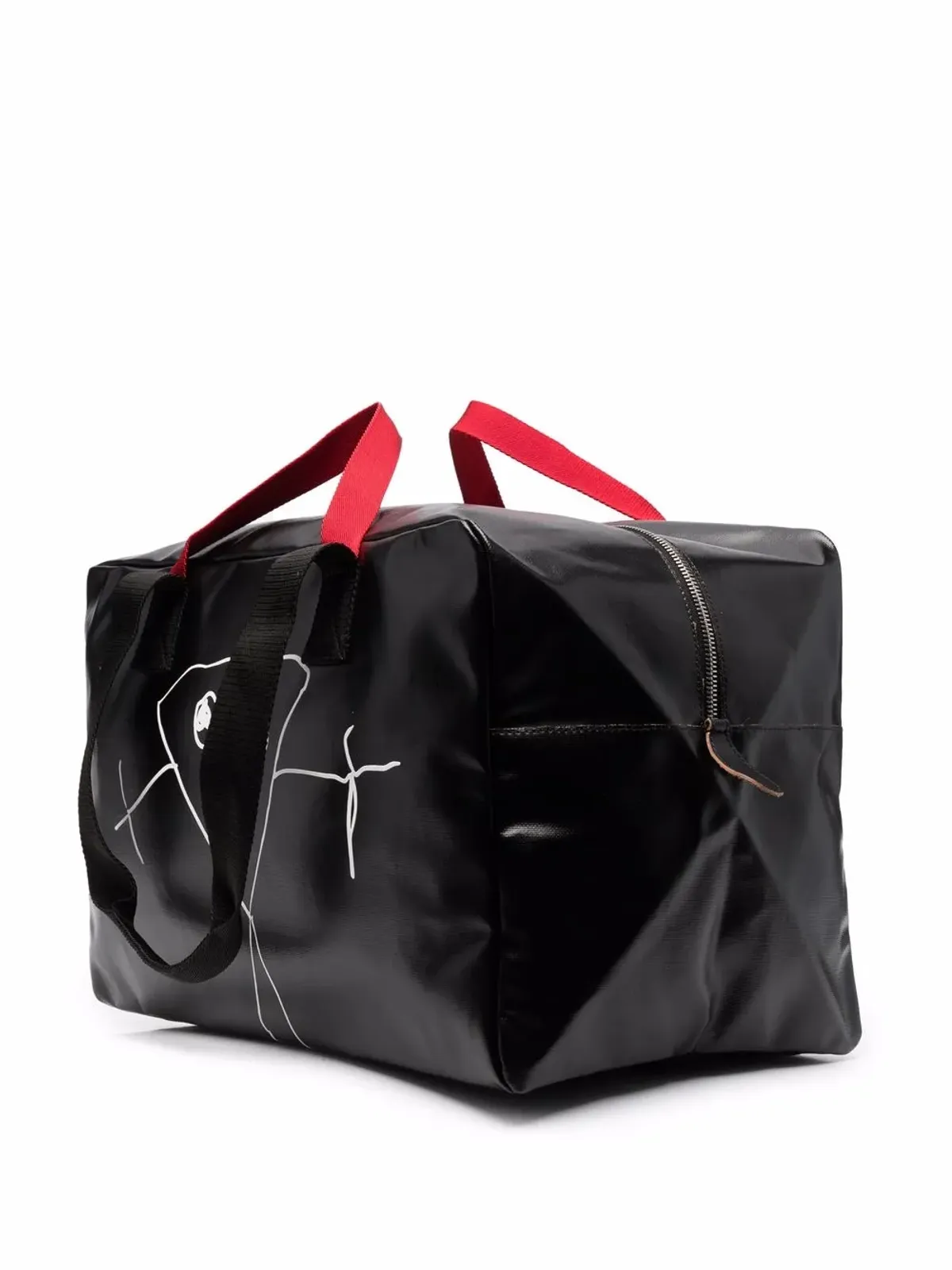 Plan C Pili and Bianca holdall bag - Black - 画像3