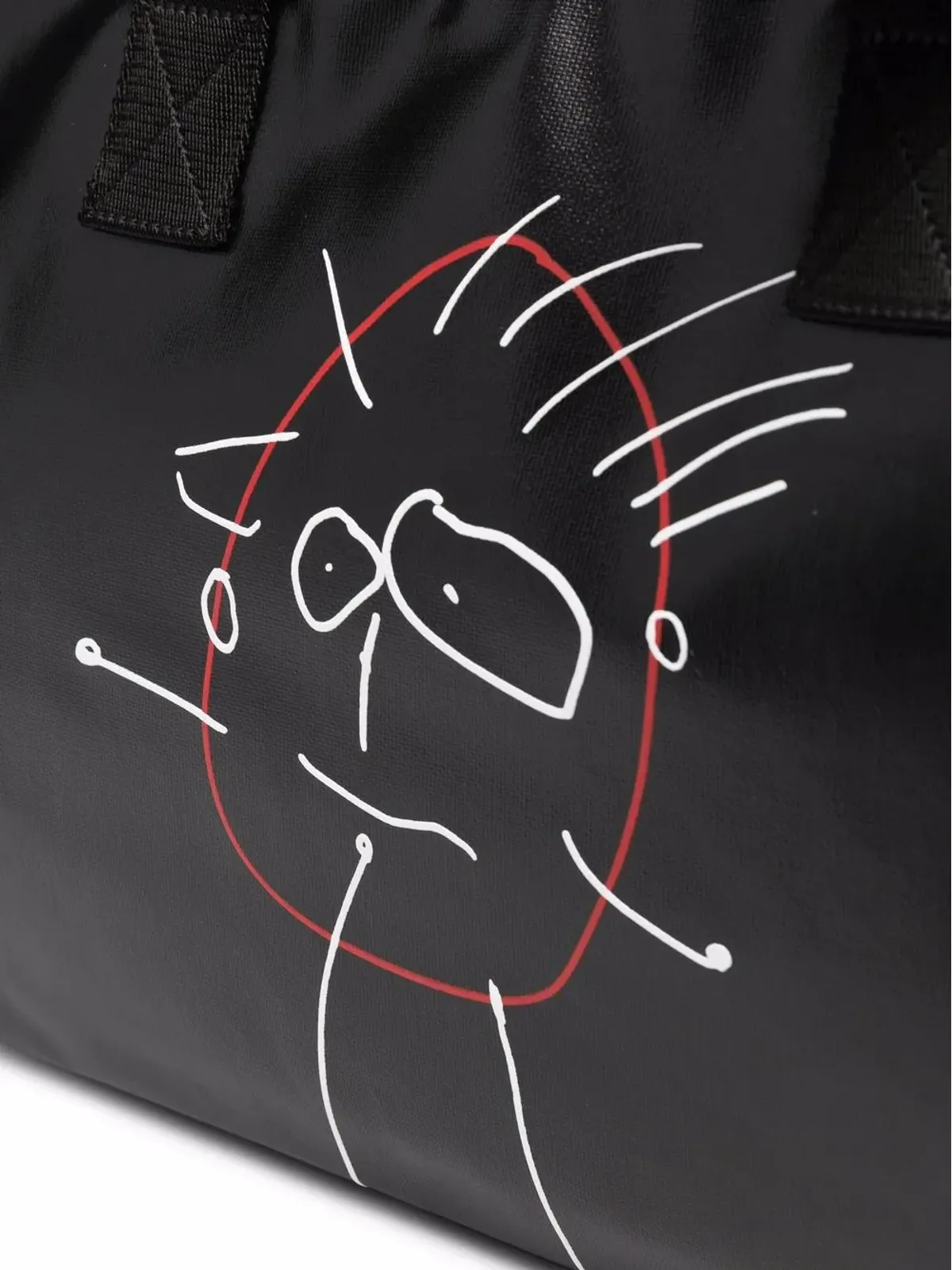 Plan C Pili and Bianca holdall bag - Black - 画像4