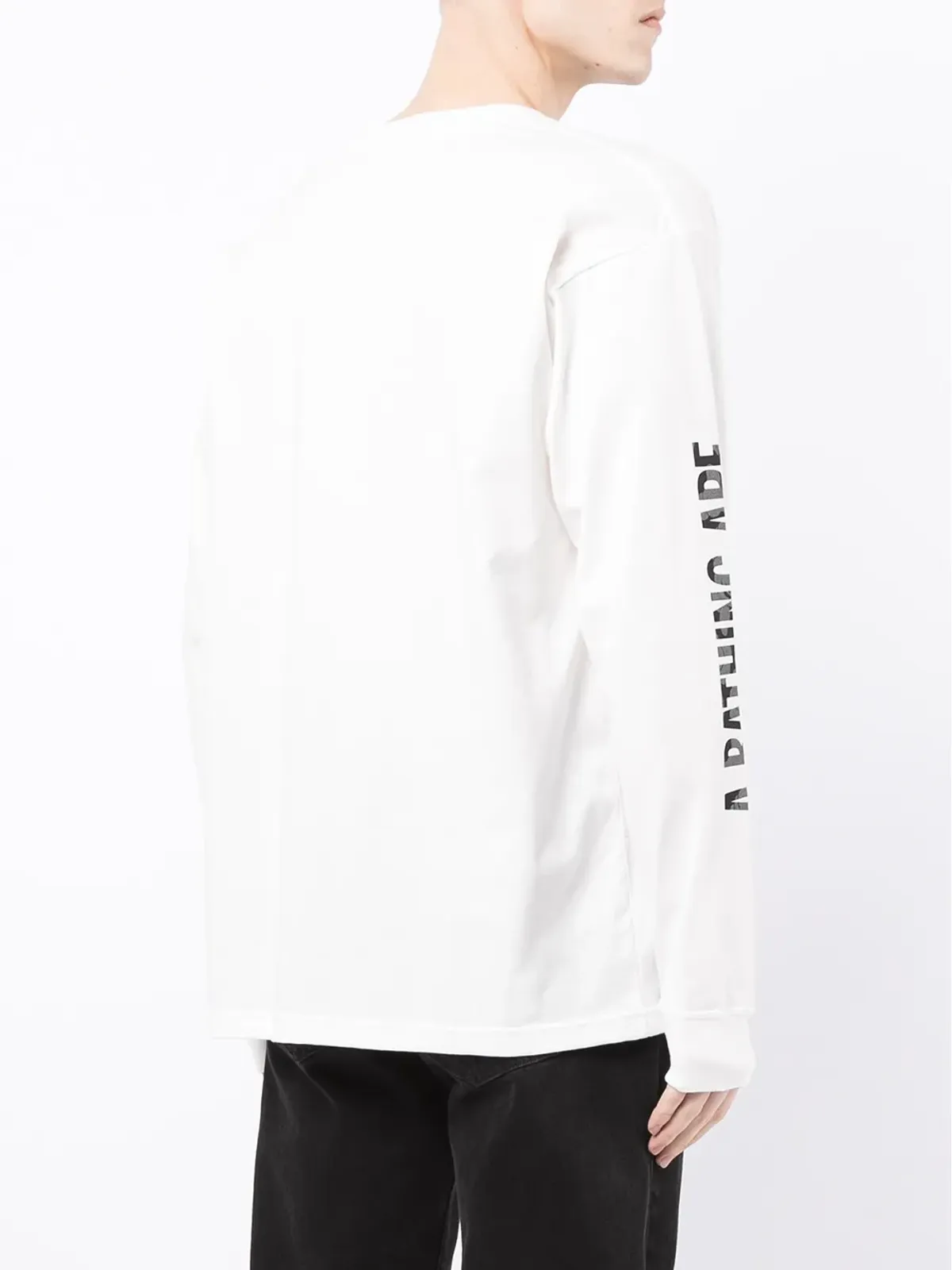 A BATHING APE® エイプ パッチポケット Tシャツ - White - 画像4