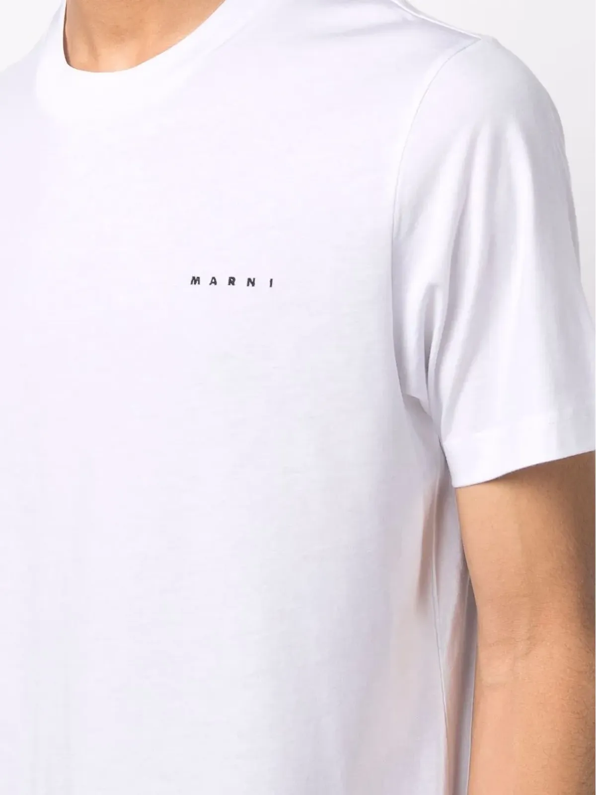 Marni ロゴプリント Tシャツ - White - 画像5