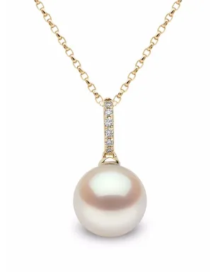 Yoko London 18kt イエローゴールド 淡水パールとダイヤモンド ネックレス - サムネイル1