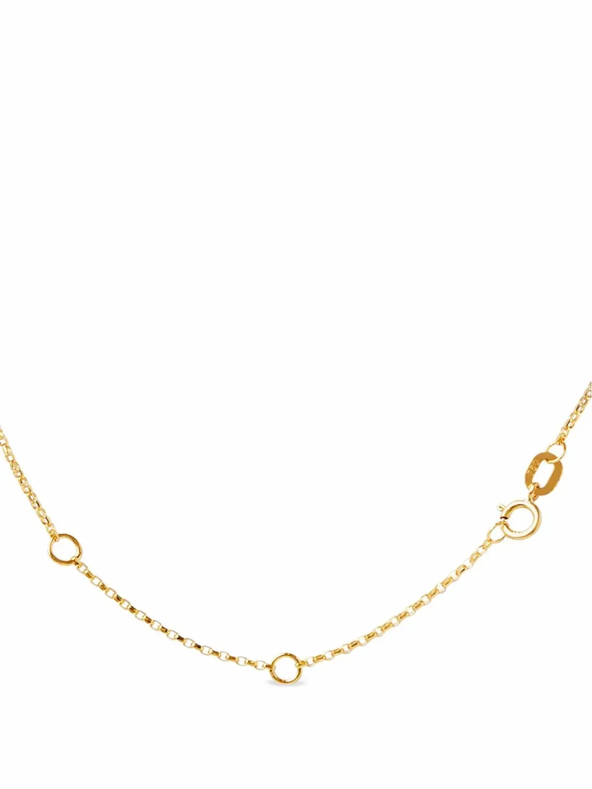 Yoko London 18kt イエローゴールド 淡水パールとダイヤモンド ネックレス - 画像3