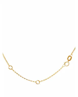 Yoko London 18kt イエローゴールド 淡水パールとダイヤモンド ネックレス - サムネイル3