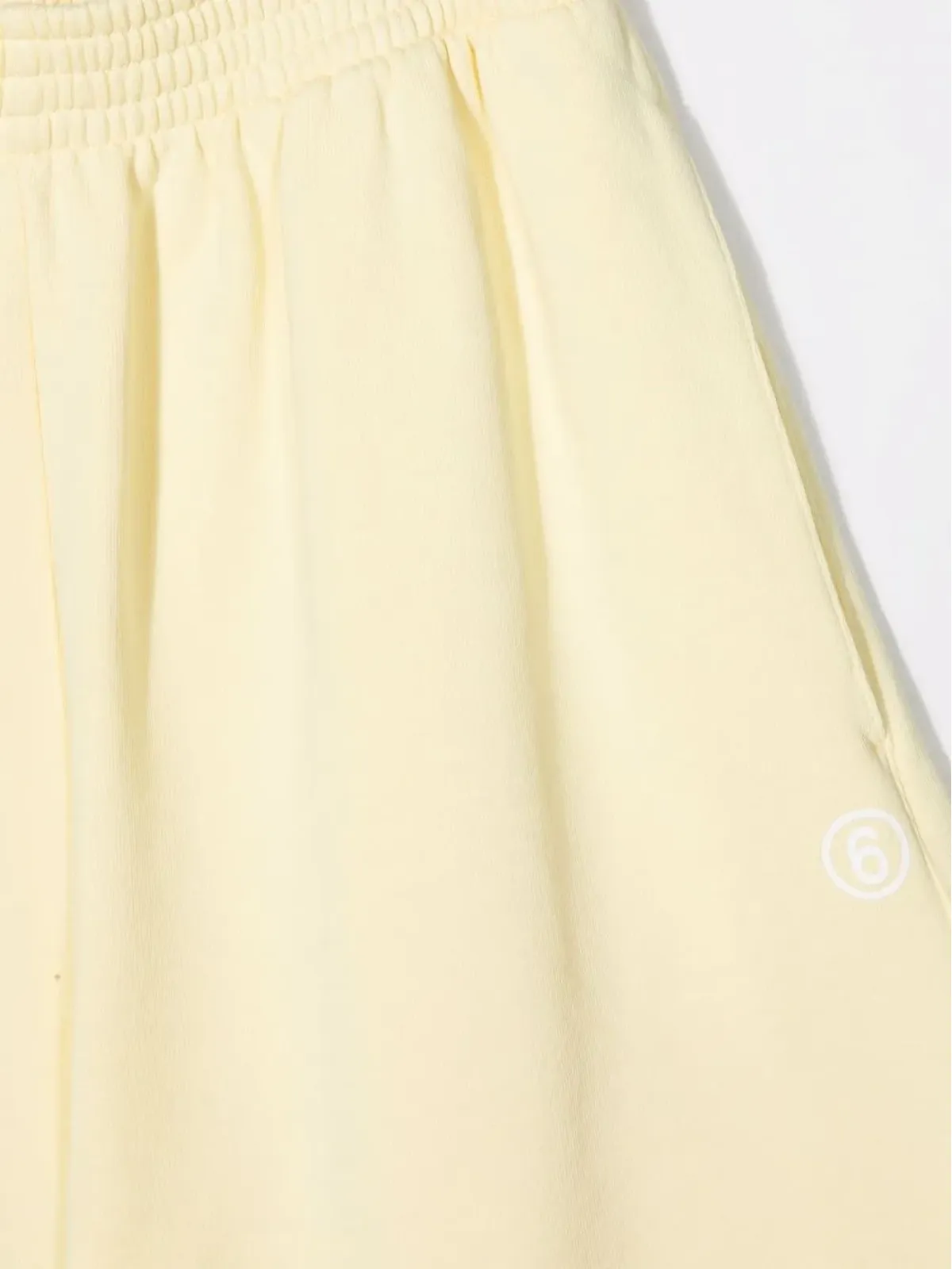 MM6 Maison Margiela Kids TEEN ハイウエスト コットンショーツ - 画像3