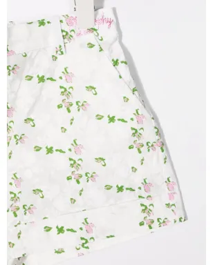 Philosophy Di Lorenzo Serafini Kids 花柄プリントのコットンショーツ - サムネイル3