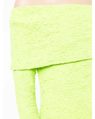 MSGM オフショルテクスチャードトップ - サムネイル5