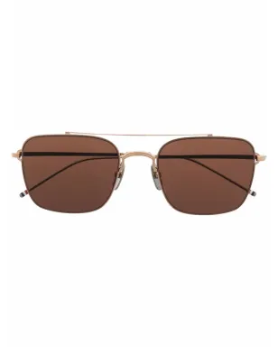 Thom Browne Eyewear スクエアフレームサングラス - サムネイル1