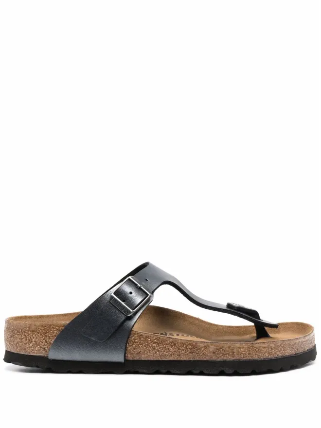 Birkenstock Birkenstock バックルディテール フラットサンダルの商品画像