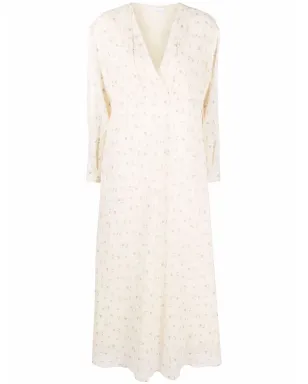 Fabiana Filippi 花柄プリント フレアドレス - サムネイル1