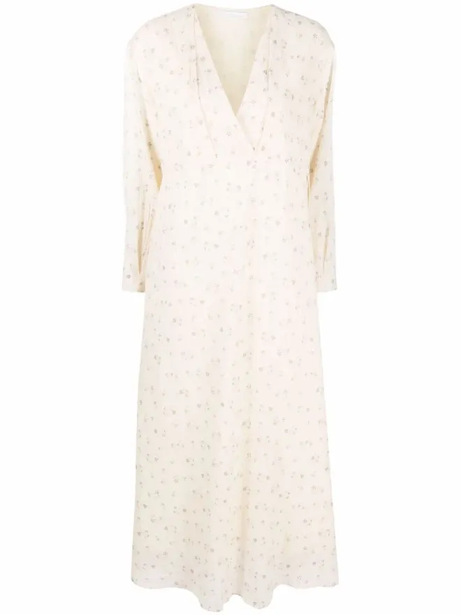 Fabiana Filippi Fabiana Filippi 花柄プリント フレアドレスの商品画像