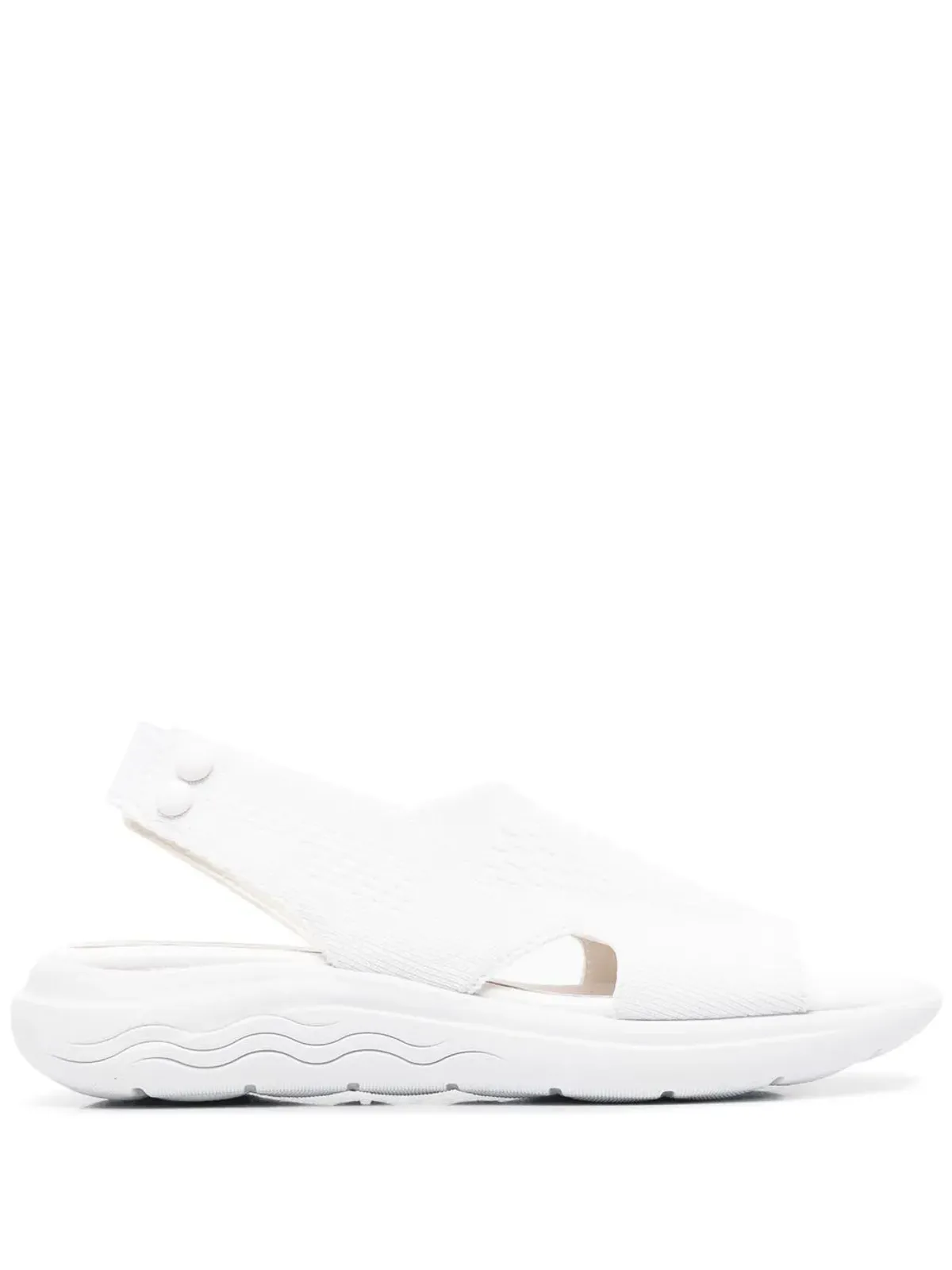 Geox スフェリカ・スリングバックサンダル - White - 画像1