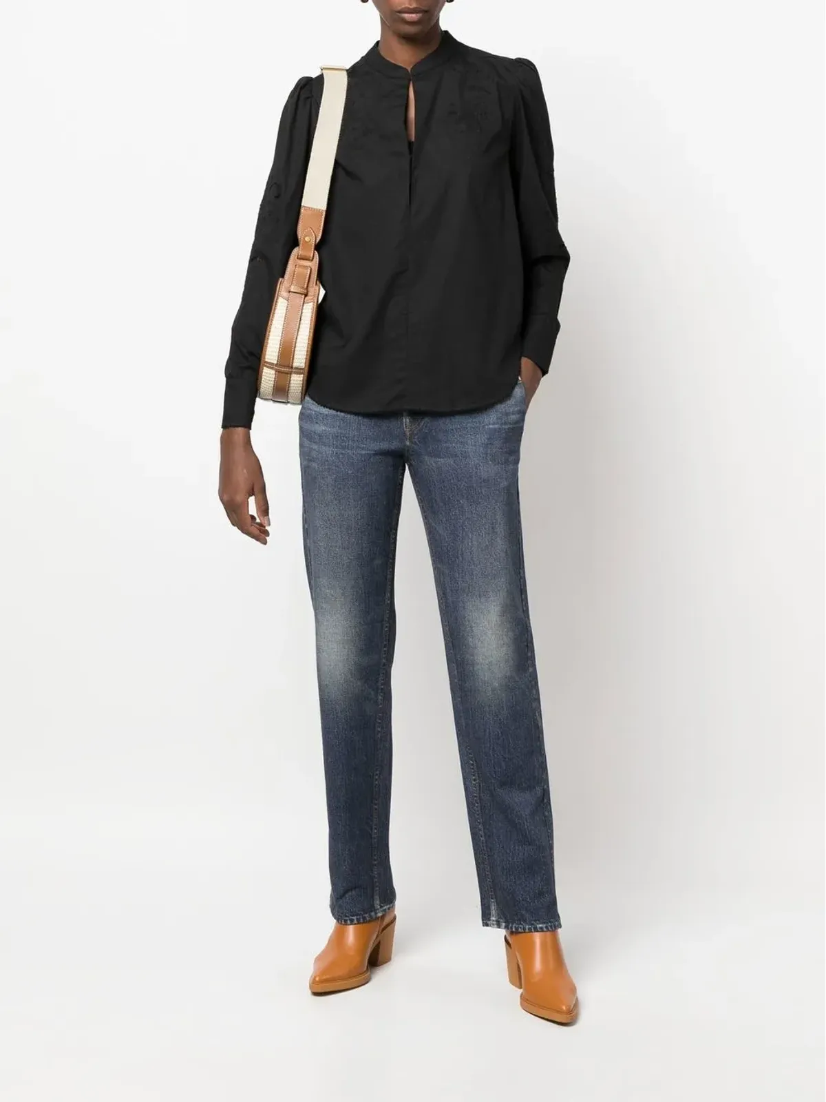 rag & bone ジェイド長袖ブラウス - 画像2