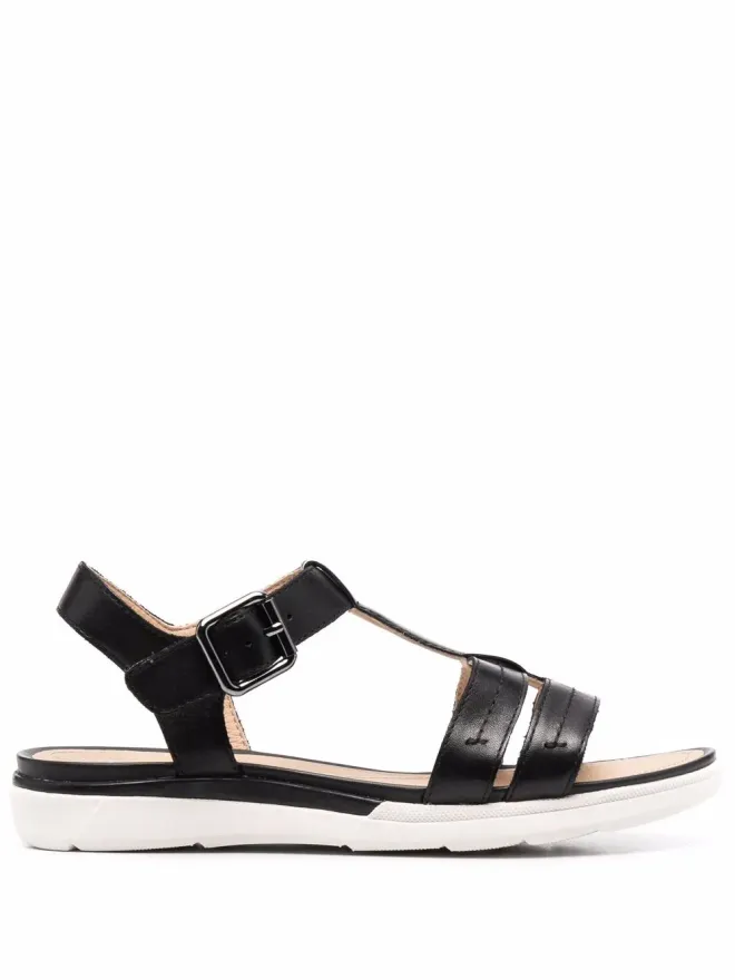 Geox Geox Hiver buckle-fastening sandals - Blackの商品画像