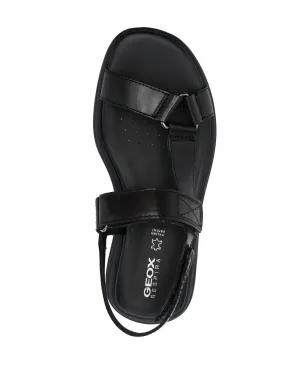 Geox Spherica タッチストラップ サンダル - ブラック - サムネイル4