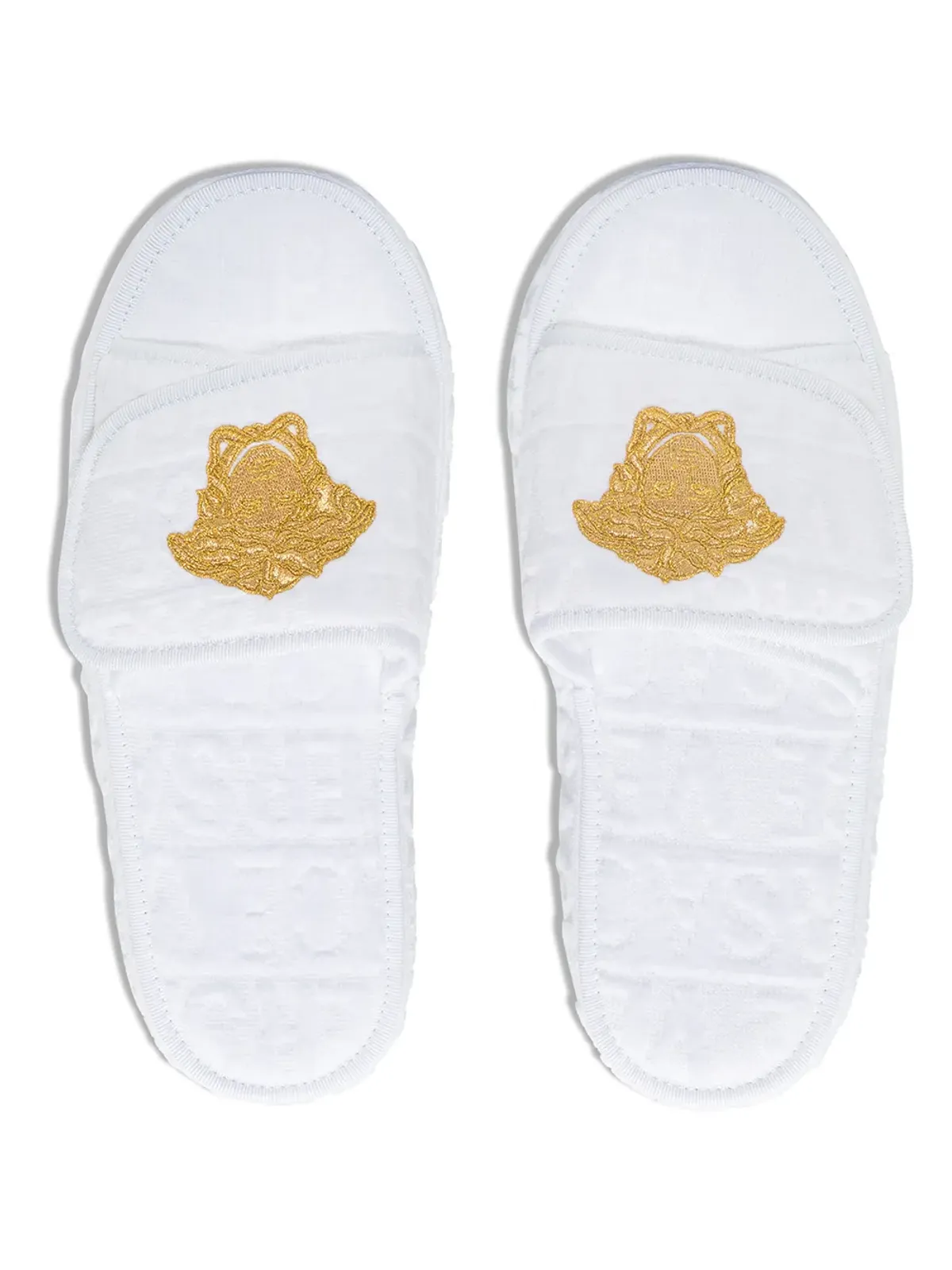 Versace Home メデューサヘッド プラットフォームスリッパ - 画像4