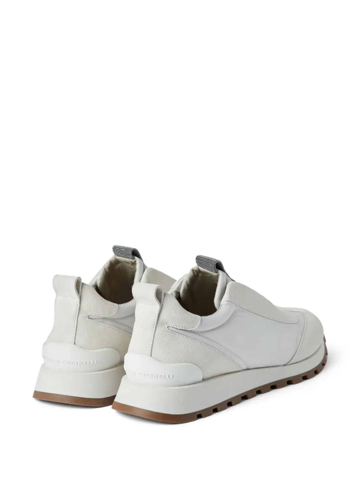 Brunello Cucinelli ビーズ装飾ローカットスニーカー - 画像3