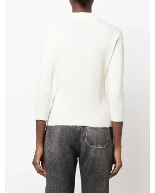 rag & bone ペイシー リブ編みポロトップ - サムネイル4