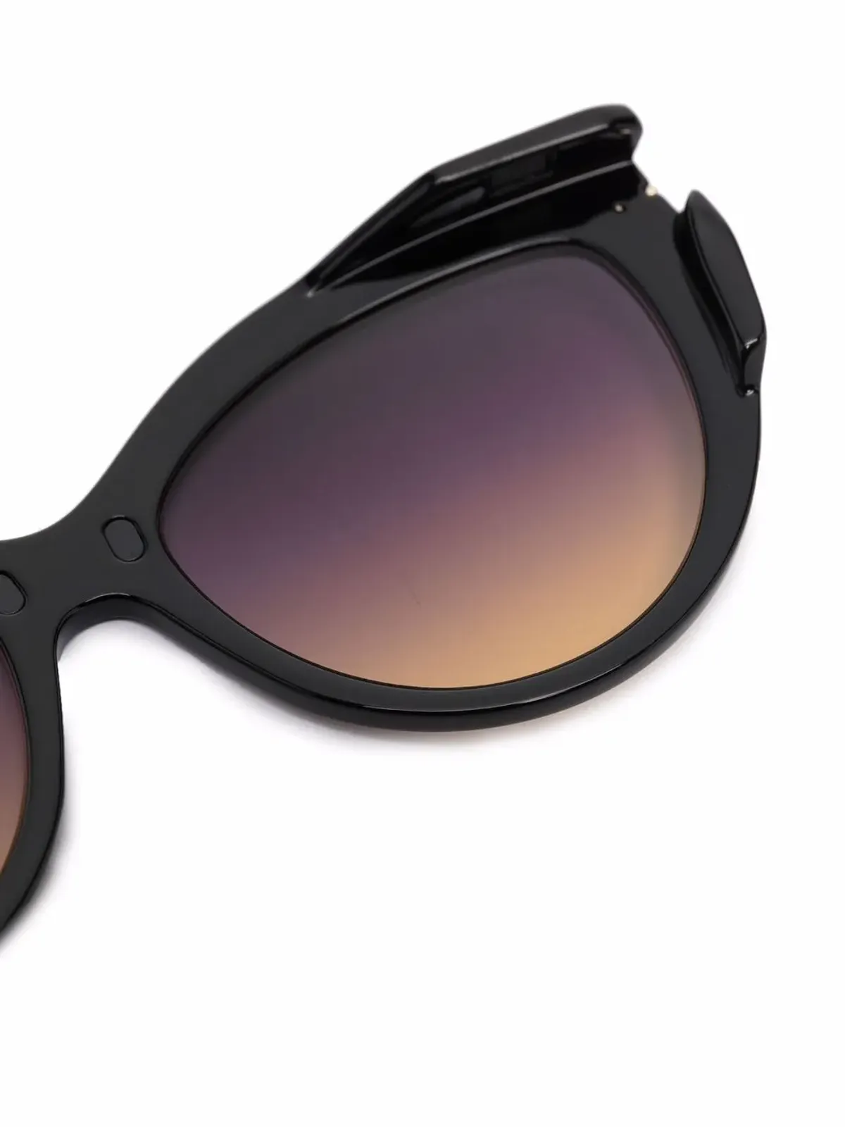 TOM FORD Eyewear 着脱式フレーム キャットアイメガネ - ブラウン - 画像4