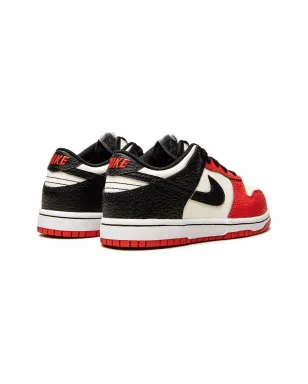 Nike Kids Dunk Low NBA Chicago Bulls スニーカー - White - サムネイル3