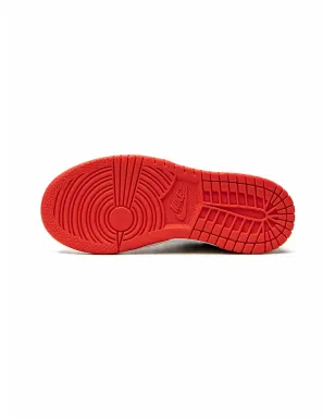 Nike Kids Dunk Low NBA Chicago Bulls スニーカー - White - サムネイル4