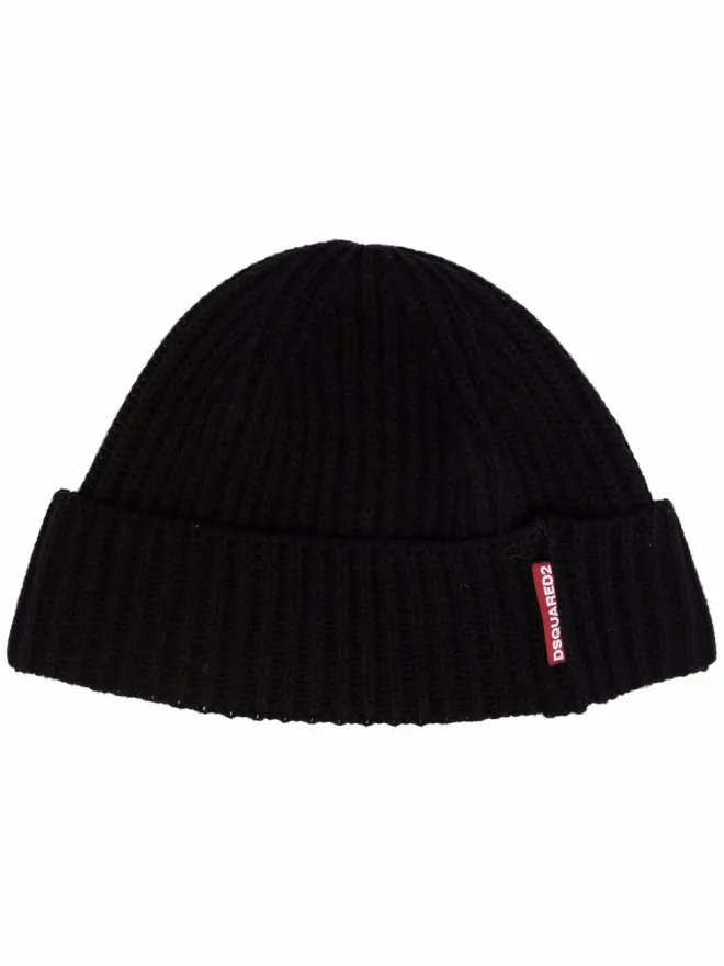 Dsquared2 DSQUARED2 リブ編みニット帽の商品画像
