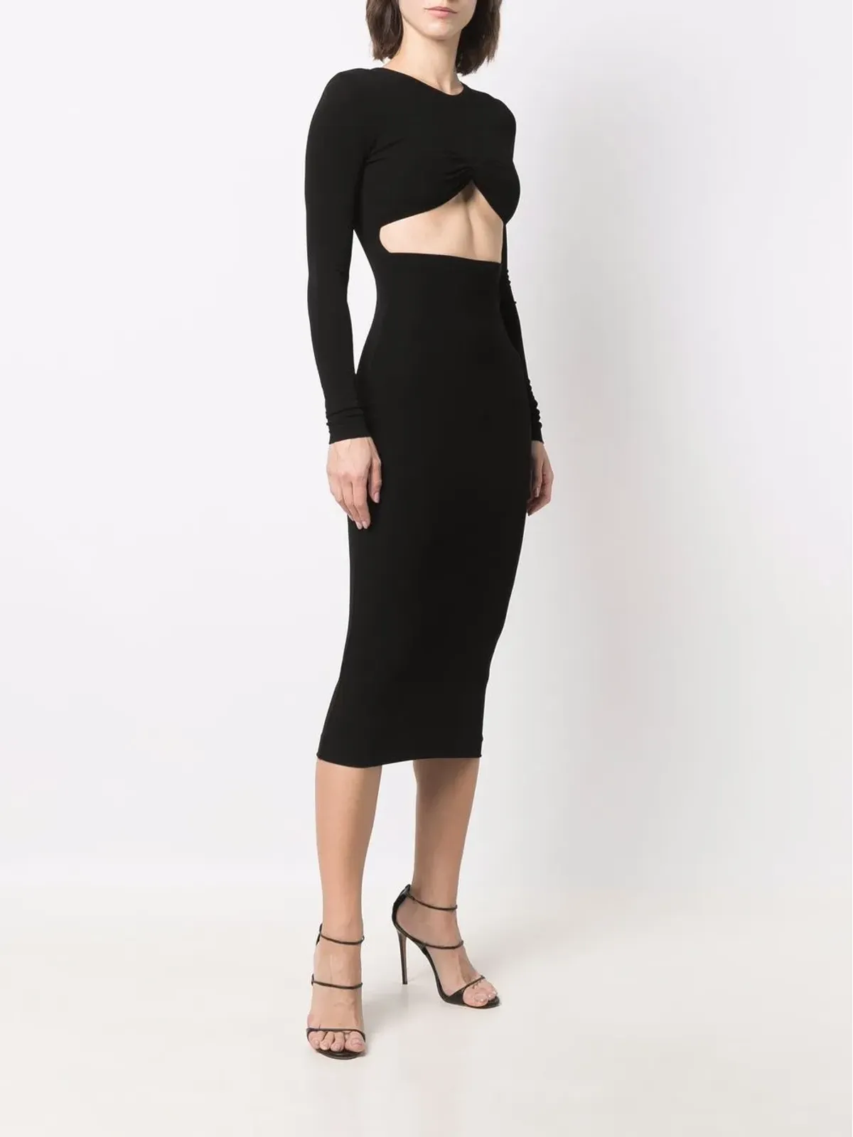 DSQUARED2 カットアウトディテールドレス - 画像3