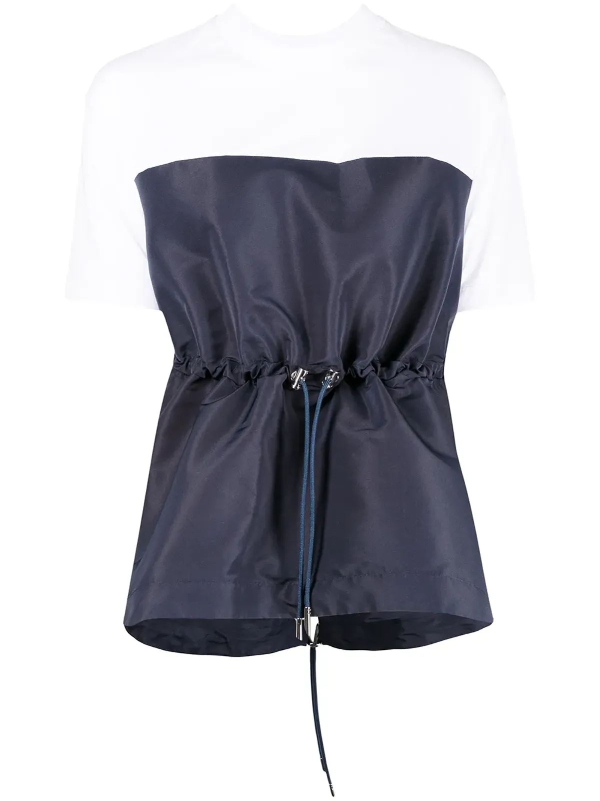 Alexander McQueen アシンメトリック ドローストリング トップ - 画像1
