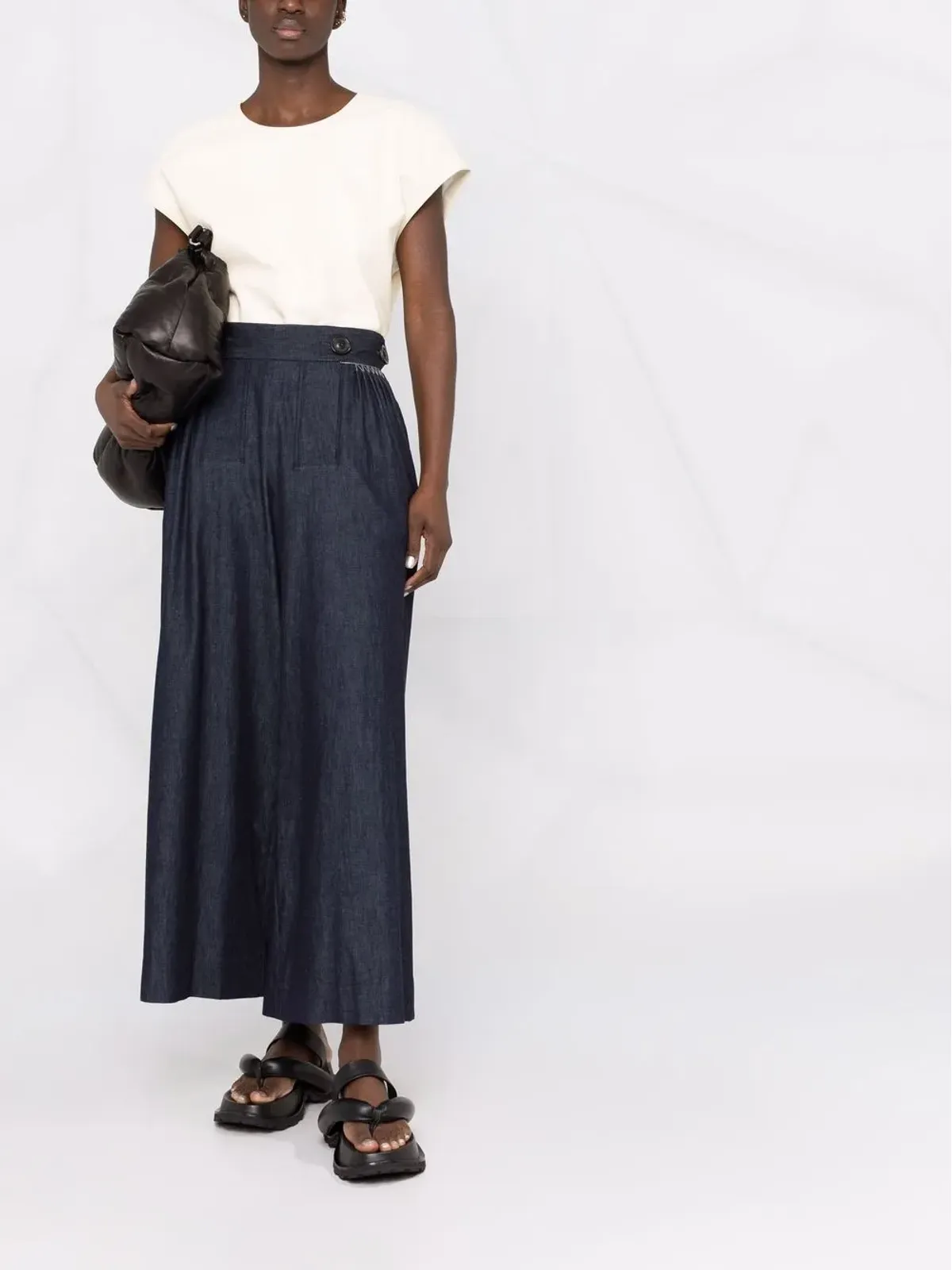 Maison Margiela ワイドレッグデニムパンツ - 画像2
