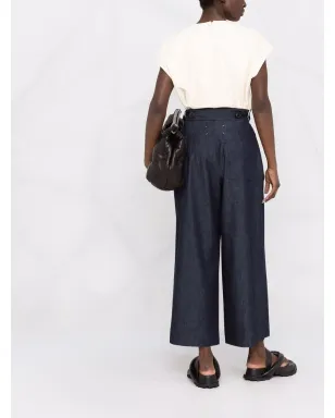 Maison Margiela ワイドレッグデニムパンツ - サムネイル4