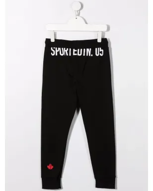 DSQUARED2 KIDS スポーツプリント トラックパンツ - サムネイル2