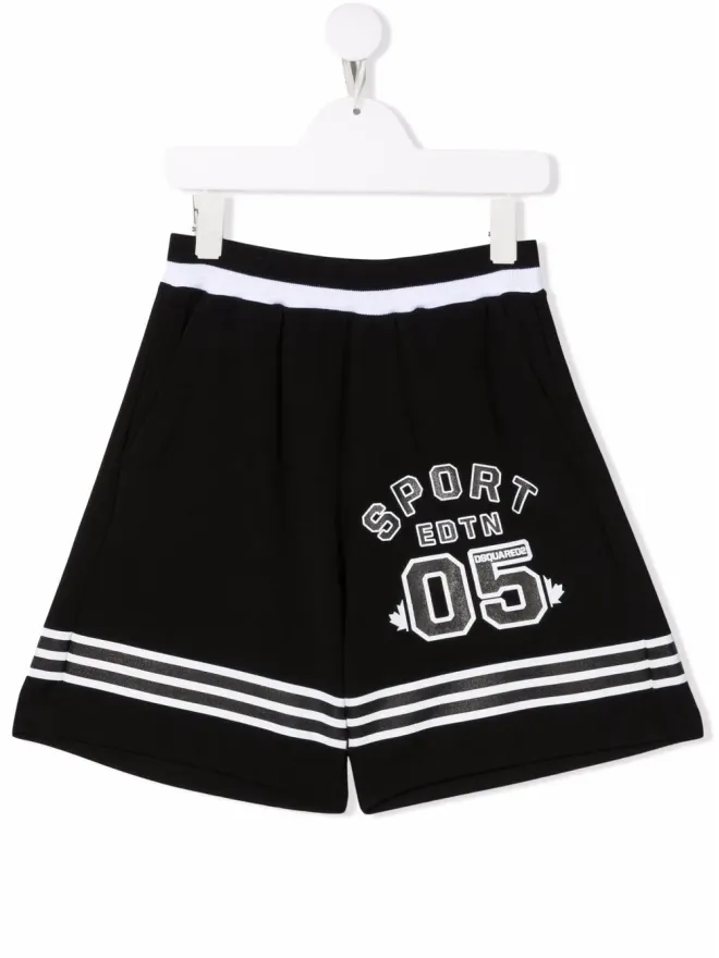 DSQUARED2 KIDS DSQUARED2 KIDS スポーツプリント トラックショーツの商品画像