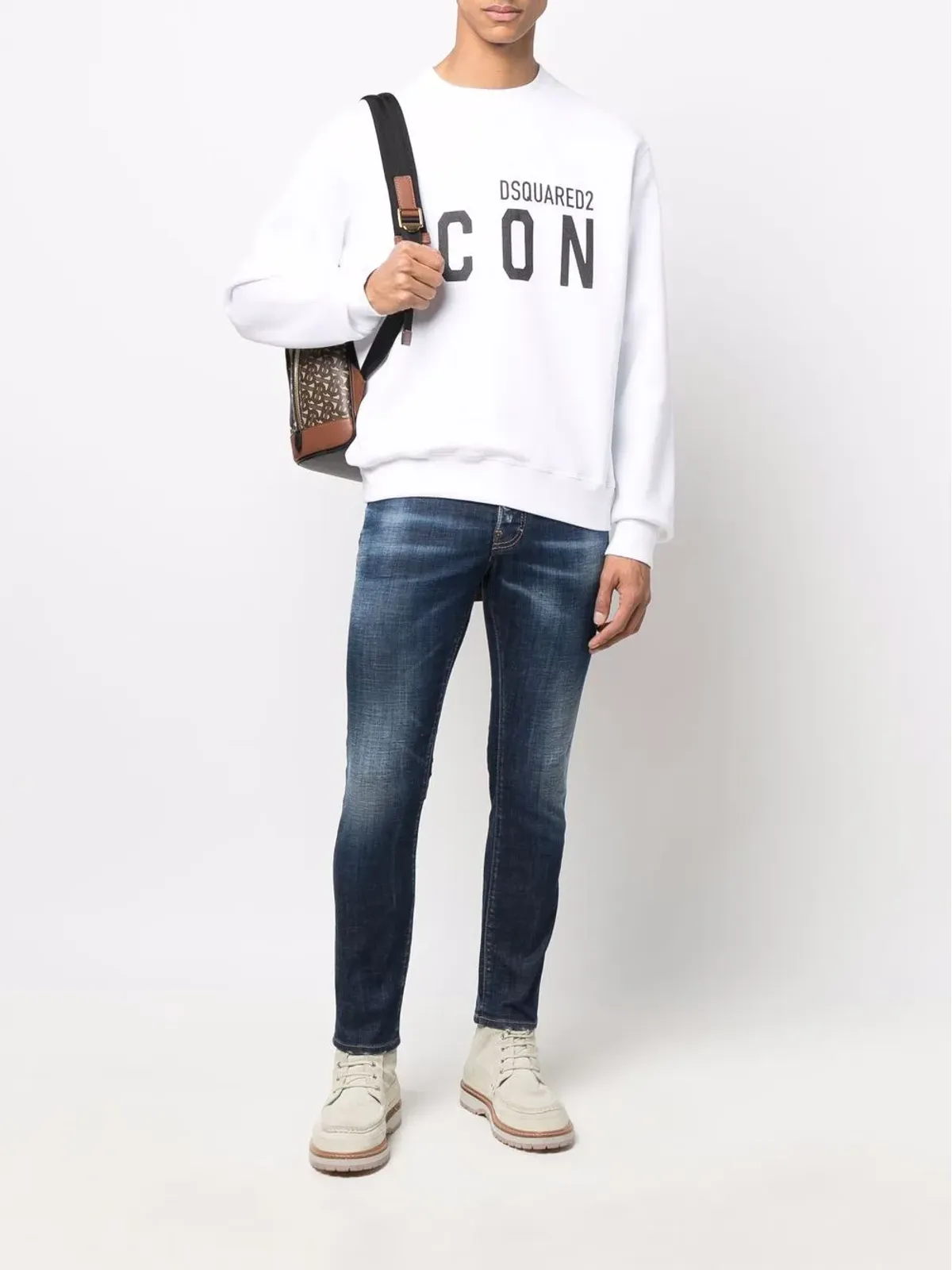 DSQUARED2 アイコン ジャージー スウェットシャツ - 画像2
