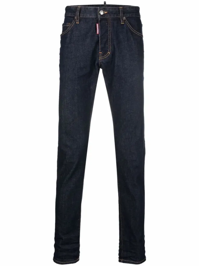 Dsquared2 DSQUARED2 アイコンロゴストレートレッグジーンズの商品画像