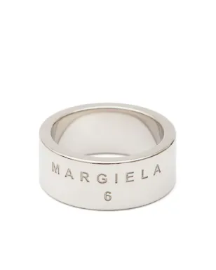 MM6 Maison Margiela ミニマルエングレーブド リング - サムネイル1