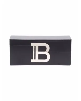 Balmain Eyewear 幾何学的フレームレスサングラス - サムネイル4