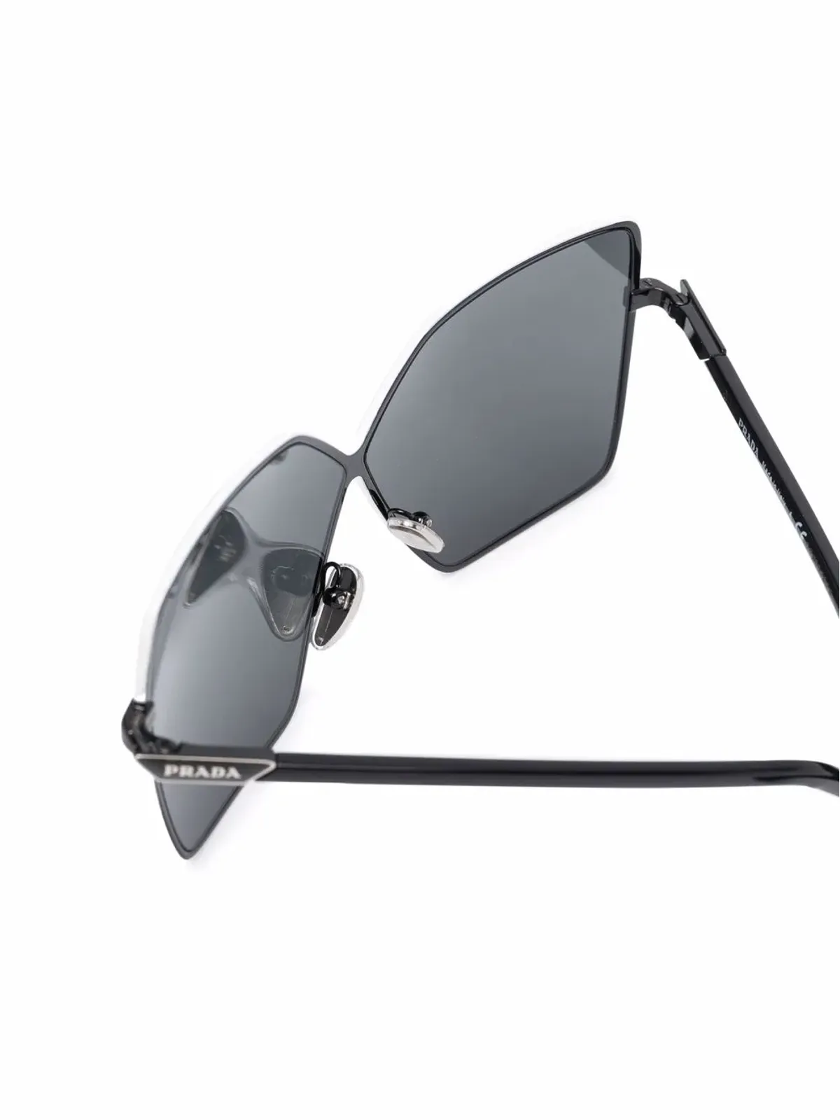Prada Eyewear オーバーサイズ バタフライフレーム サングラス - 画像3