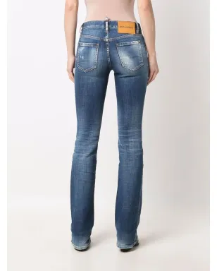 DSQUARED2 ローライズ・フレアジーンズ - サムネイル4