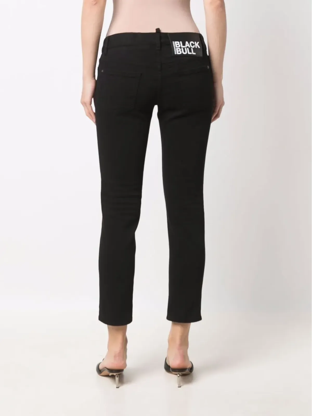 DSQUARED2 クロップドローライズパンツ - 画像4