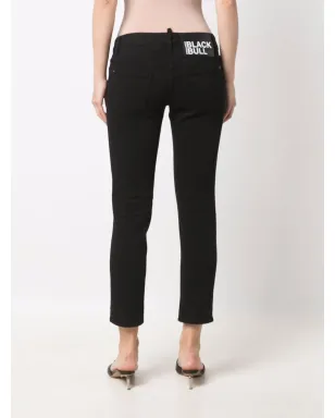 DSQUARED2 クロップドローライズパンツ - サムネイル4