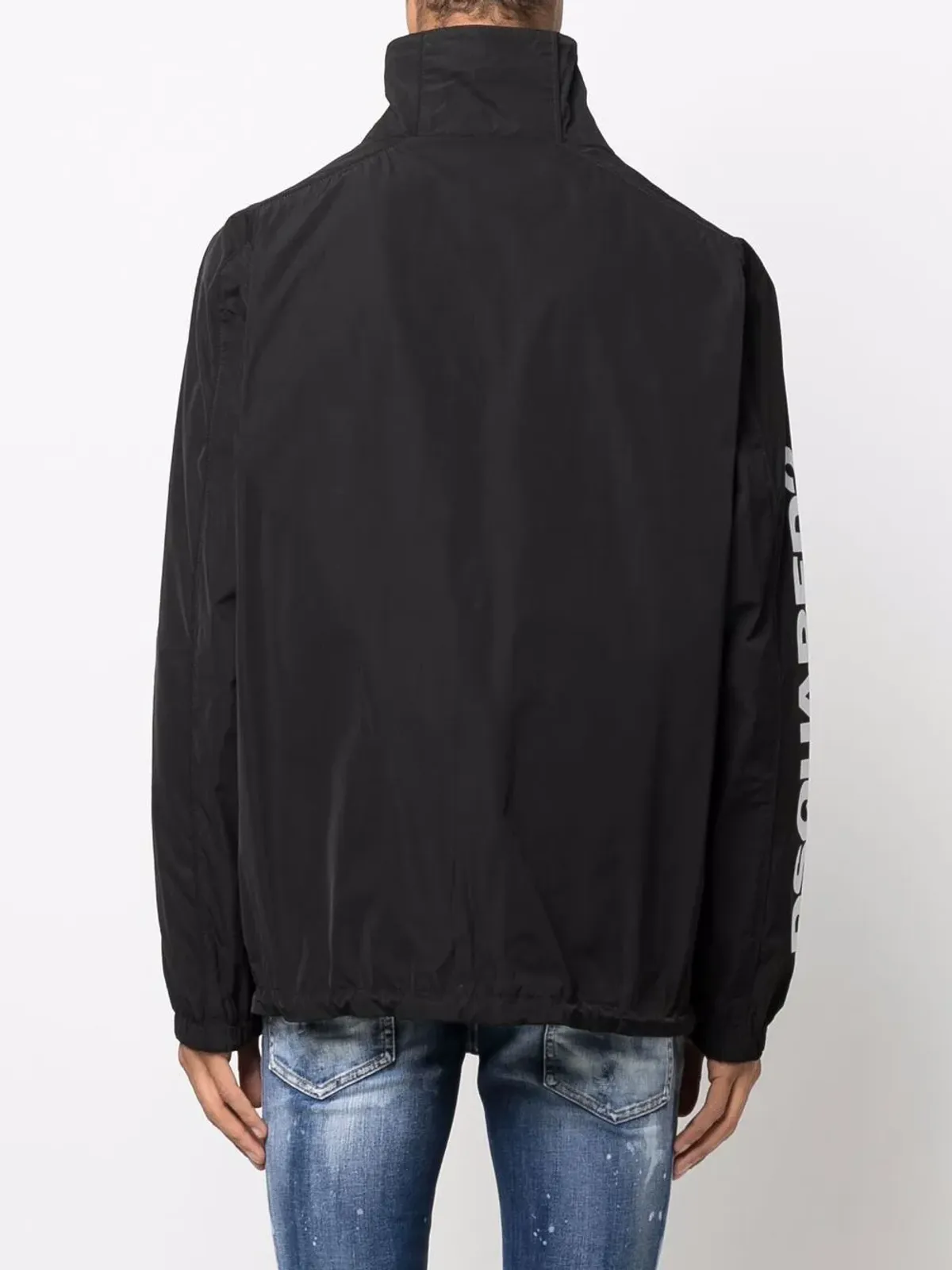 DSQUARED2 ロゴプリントジッパーコート - 画像4