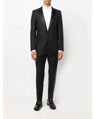 DSQUARED2 スリムなシングルブレストスーツ - ブラック - サムネイル2