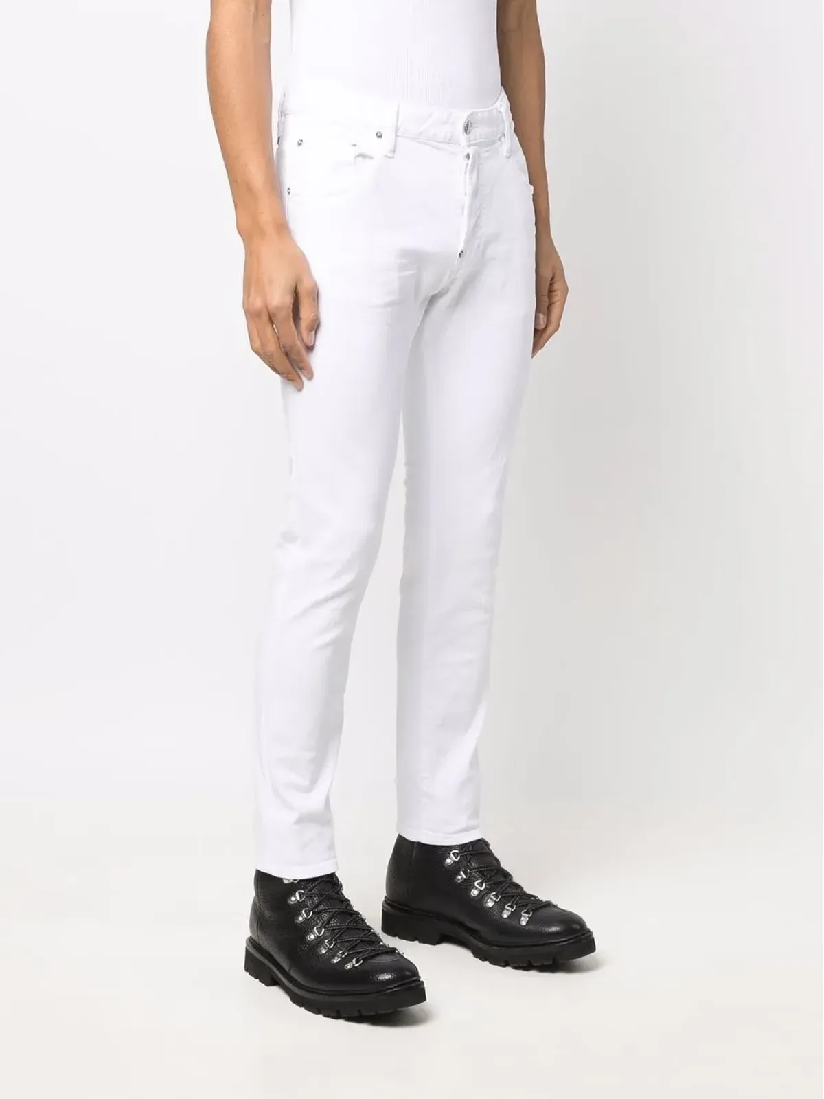 DSQUARED2 Bull スリムフィットストレートジーンズ - 画像3