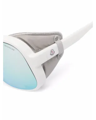 Moncler Eyewear mask-frame sunglasses - White - サムネイル3