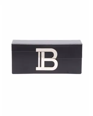 Balmain Eyewear ジオメトリック ダブルアーム サングラス - ゴールド - サムネイル4