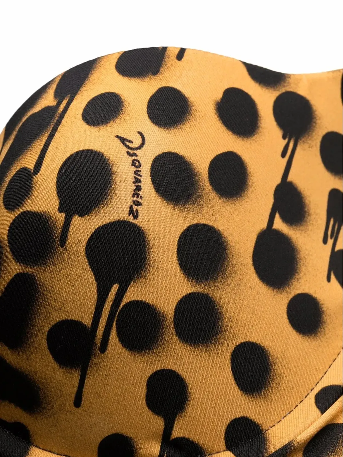 DSQUARED2 レオパード柄ビキニトップ - 画像3