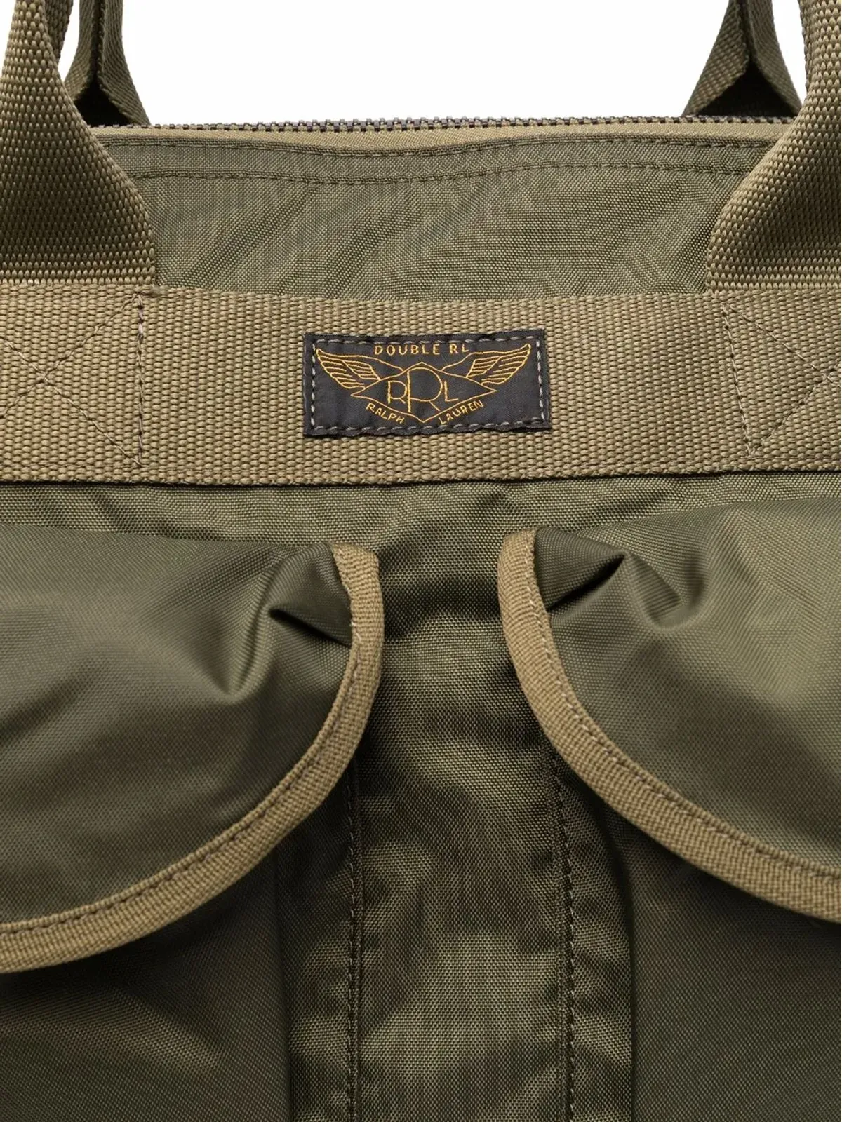 Ralph Lauren RRL ロゴパッチ トートバッグ - 画像4