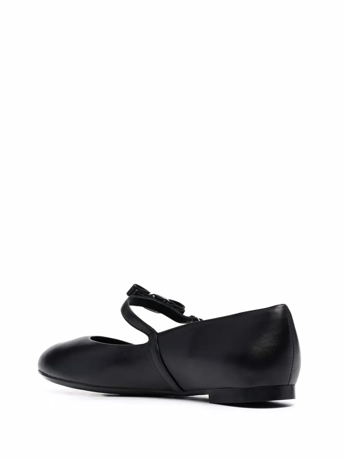 Ferragamo Lizz レザー バレエシューズ - 画像3